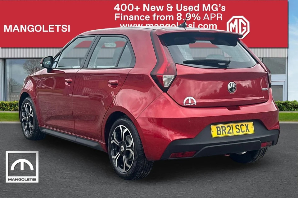 MG MG3 1.5 Vti-tech Exclusive Euro 6 Ss Red #5