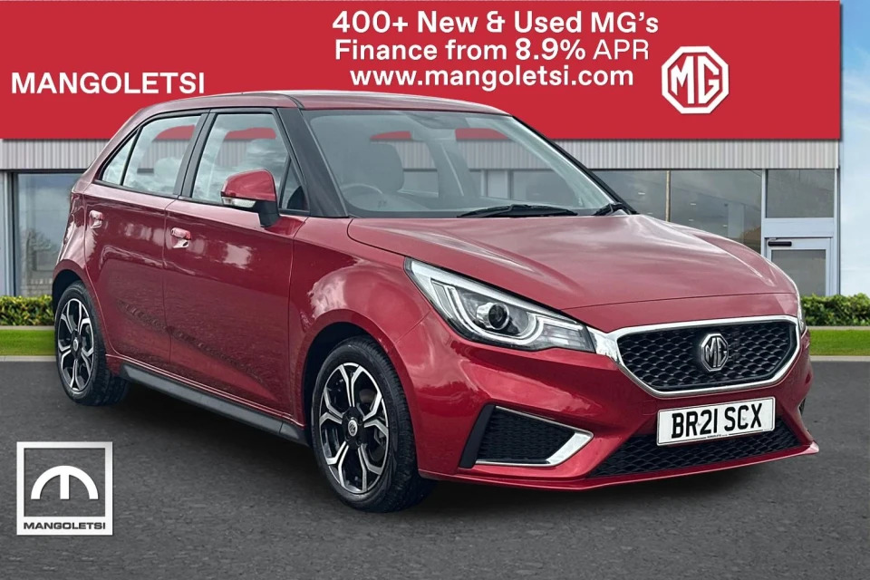 MG MG3 1.5 Vti-tech Exclusive Euro 6 Ss Red