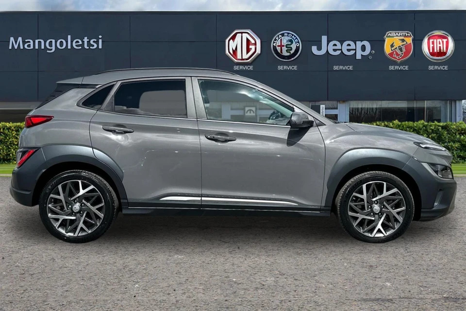 Hyundai Kona 1.6 H-gdi Premium Dct Euro 6 Ss DE72LYU Grey #4