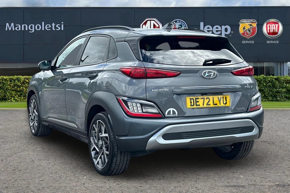 Hyundai Kona 1.6 H-gdi Premium Dct Euro 6 Ss DE72LYU Grey #3