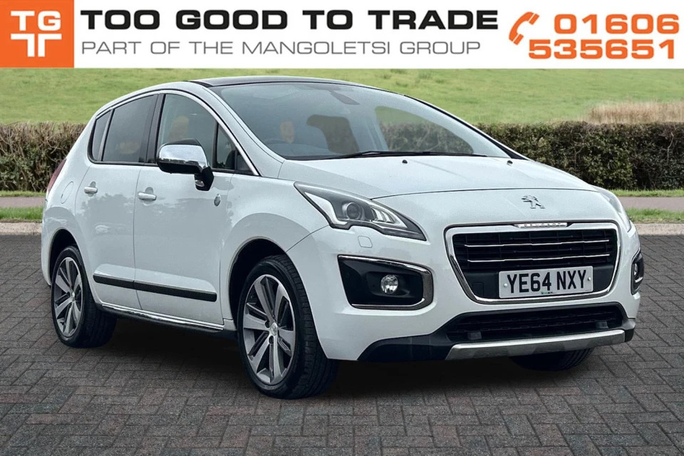 Peugeot 3008 1.6 Hdi Crossway Euro 5 YE64NXY White #2