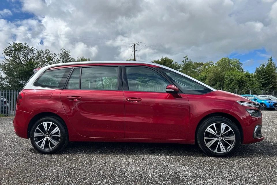 Citroen Grand C4 Picasso 1.6 Bluehdi Feel Euro 6 Ss Red #6