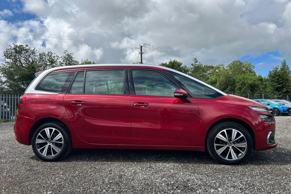Citroen Grand C4 Picasso 1.6 Bluehdi Feel Euro 6 Ss Red #5