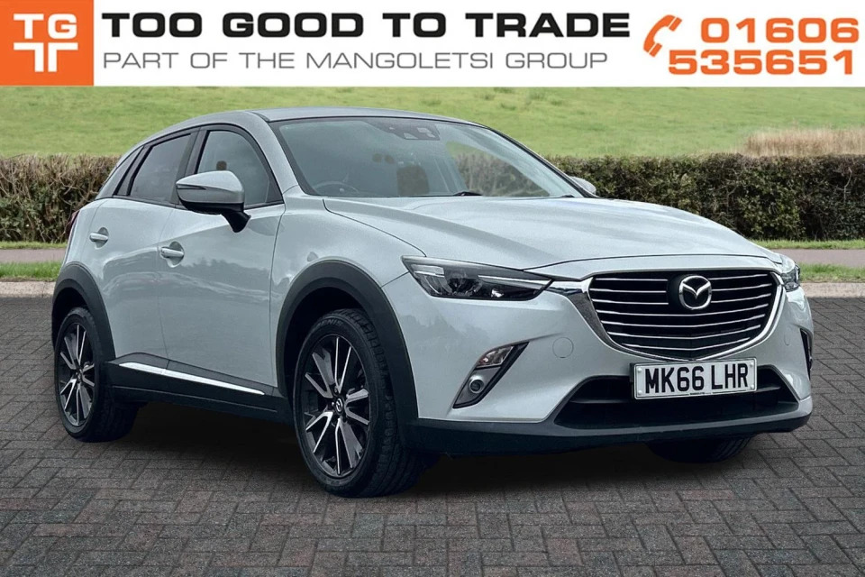 Mazda CX-3 2.0 Skyactiv-g Sport Nav Euro 6 Ss Silver #2