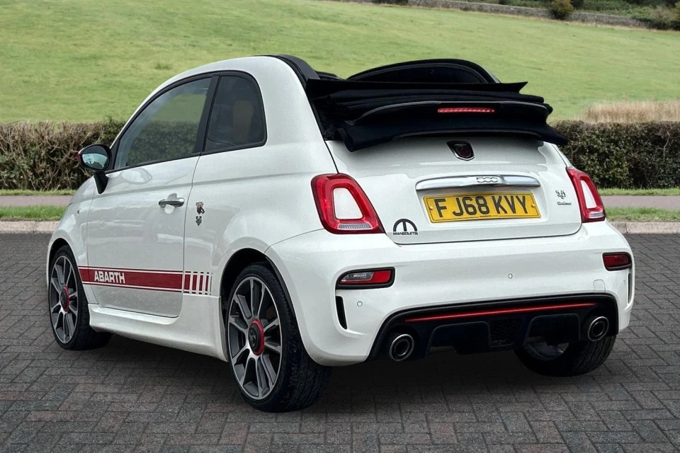 Abarth 595 1.4 T-jet Turismo 70Th Cabrio Euro 6 White #5