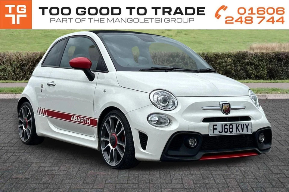 Abarth 595 1.4 T-jet Turismo 70Th Cabrio Euro 6 White
