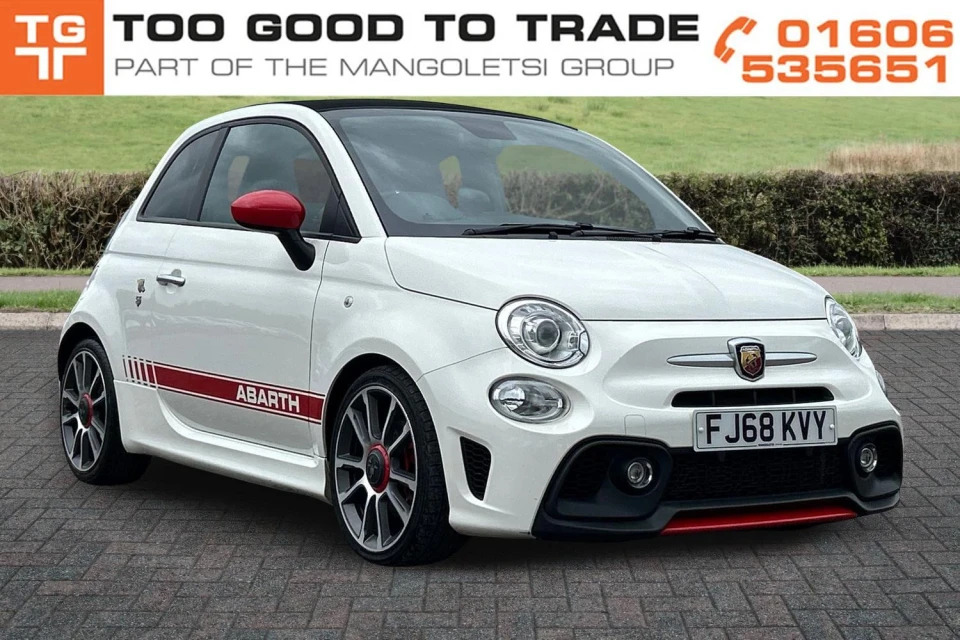 Abarth 595 1.4 T-jet Turismo 70Th Cabrio Euro 6 White