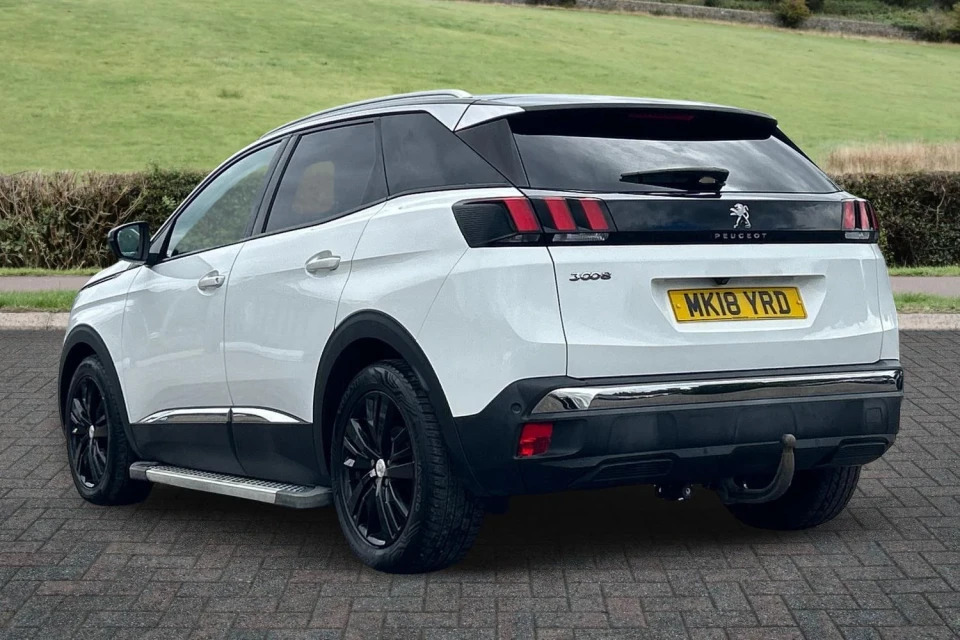 Peugeot 3008 1.6 Bluehdi Allure Eat Euro 6 Ss White #6