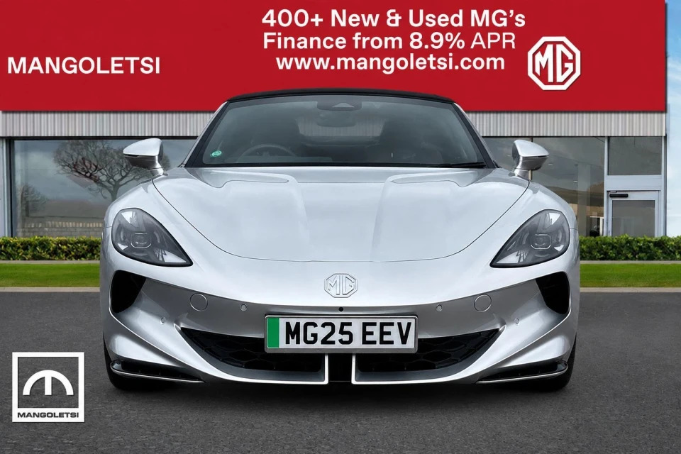 MG Cyberster 77Kwh Trophy Convertible 340 Ps Silver #2