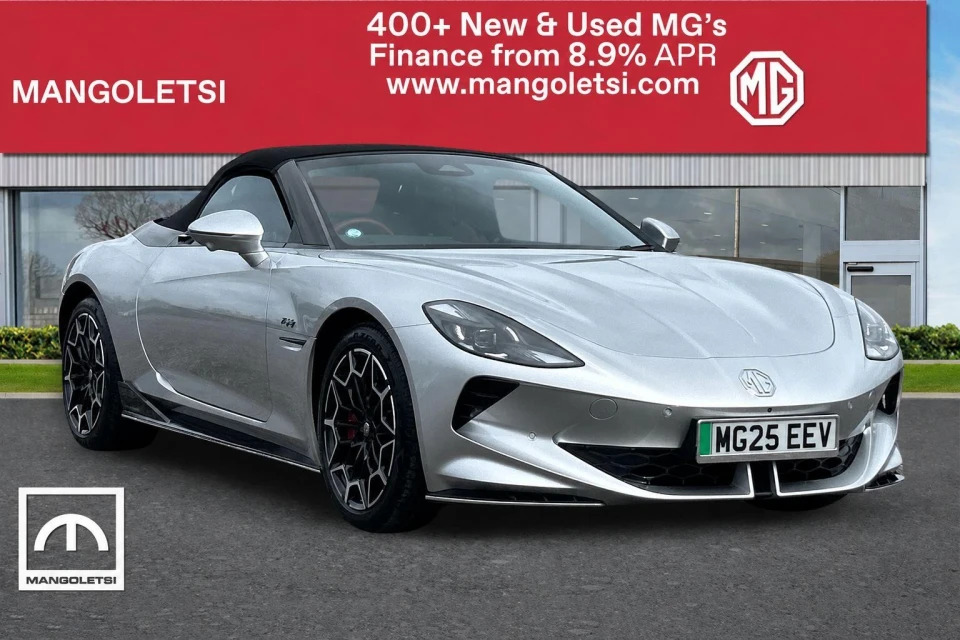 MG Cyberster 77Kwh Trophy Convertible 340 Ps Silver