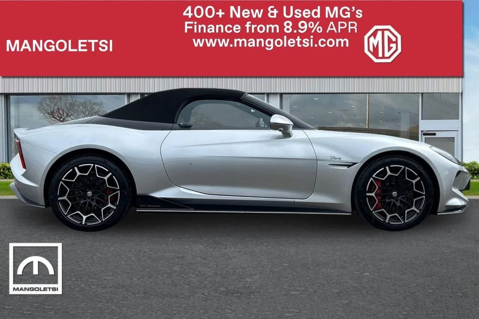 MG Cyberster 77Kwh Trophy Convertible 340 Ps Silver #5