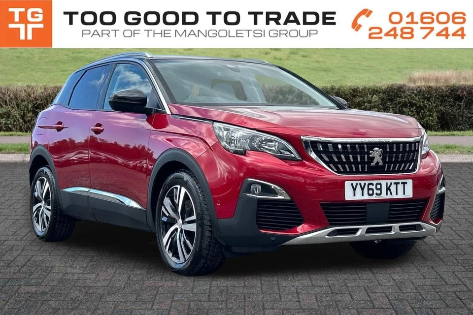 Peugeot 3008 1.2 Puretech Allure Euro 6 Ss Red