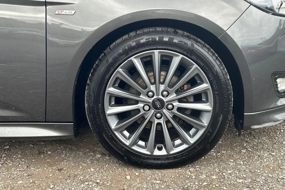 Ford Focus 1.0T Ecoboost St-line Euro 6 Ss YM18LNW Grey #5