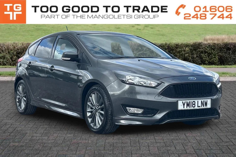 Ford Focus 1.0T Ecoboost St-line Euro 6 Ss Grey