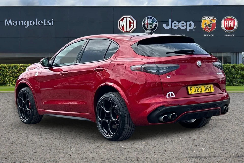 Alfa Romeo Stelvio 2.9 V6 Bi-turbo Quadrifoglio Q4 Awd Euro 6 S Red #3