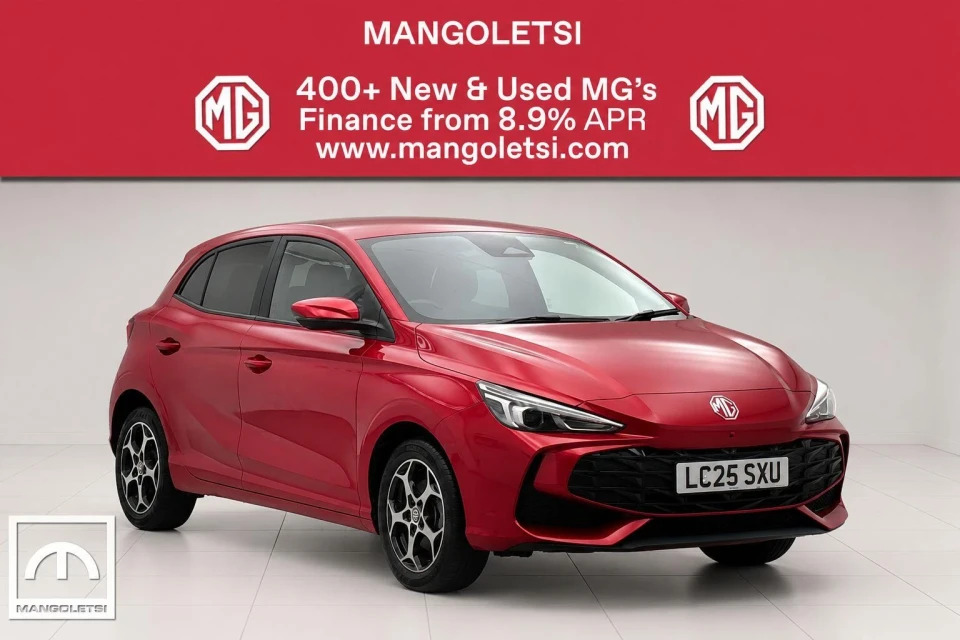 MG MG3 1.5 Hybrid Trophy Euro 6 Ss Red