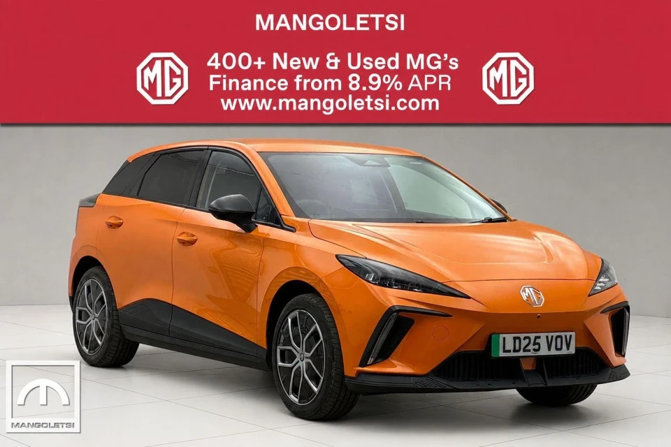 MG MG4 64Kwh Trophy Long Range Orange
