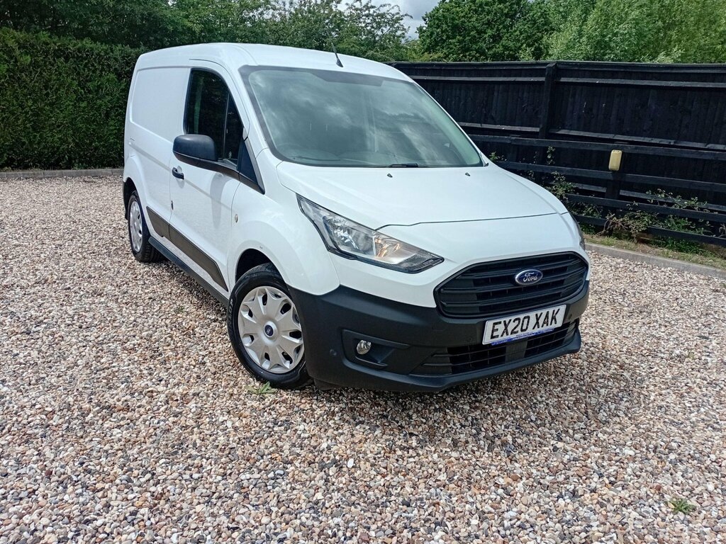 Ford Transit Connect 1.5 220 Ecoblue Leader Panel Van White #2