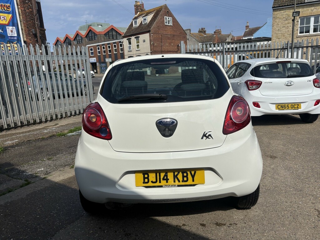 Ford KA Hatchback 1.2 Studio 2014 White #6