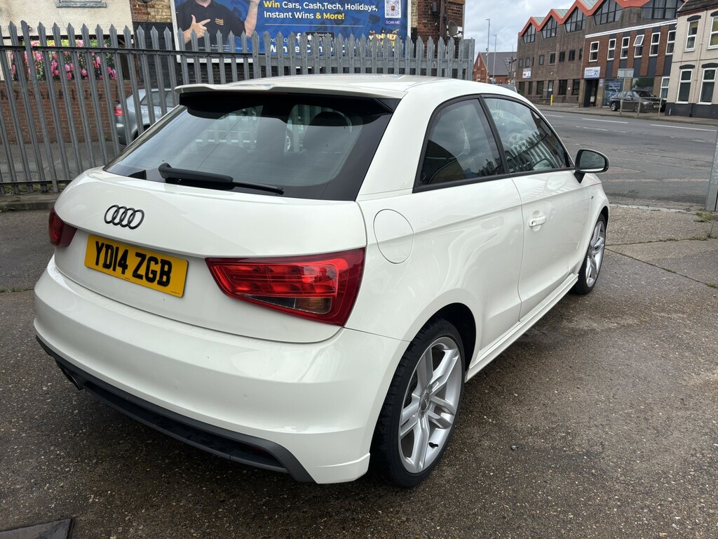 Audi A1 Hatchback 1.4 Tfsi S Line 2014 White #6