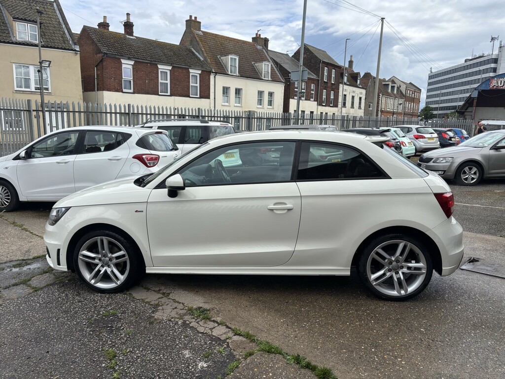 Audi A1 Hatchback 1.4 Tfsi S Line 2014 White #4