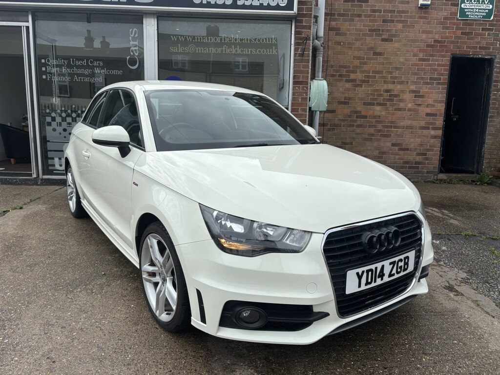 Audi A1 Hatchback 1.4 Tfsi S Line 2014 White #3