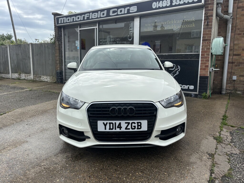 Audi A1 Hatchback 1.4 Tfsi S Line 2014 White #2