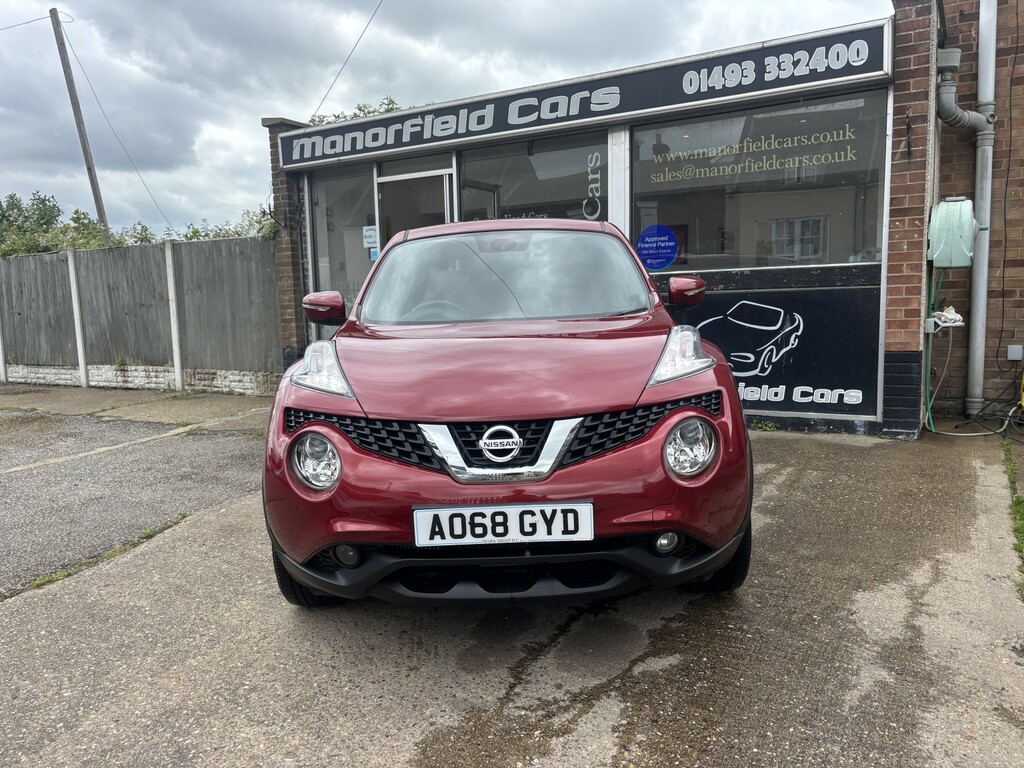 Nissan Juke Suv 1.2 Dig-t N-connecta 2018 AO68GYD Red #2