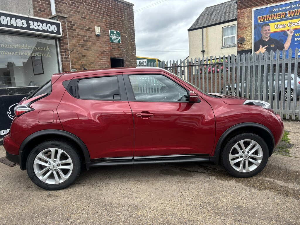 Nissan Juke Suv 1.2 Dig-t N-connecta 2018 AO68GYD Red #4