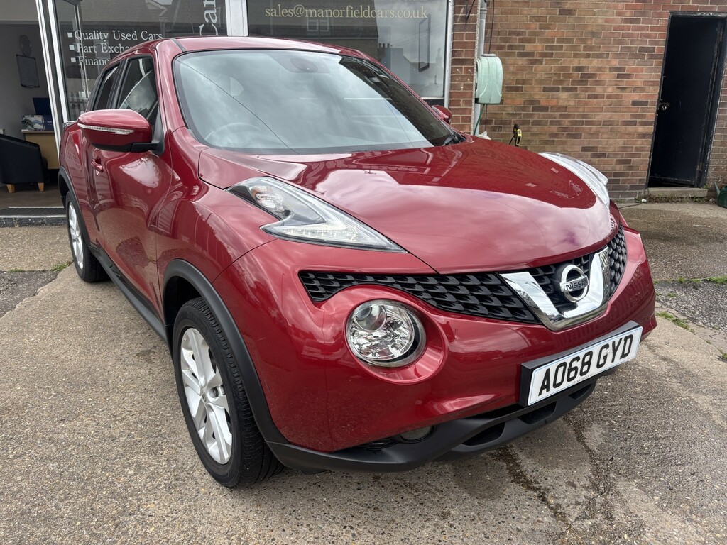 Nissan Juke Suv 1.2 Dig-t N-connecta 2018 AO68GYD Red #3