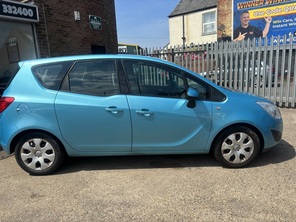 Vauxhall Meriva Mpv 1.4 16V Exclusiv 2012 Blue #4