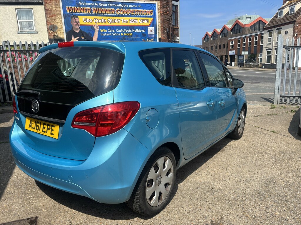 Vauxhall Meriva 1.4 Se 118 Bhp Black #8