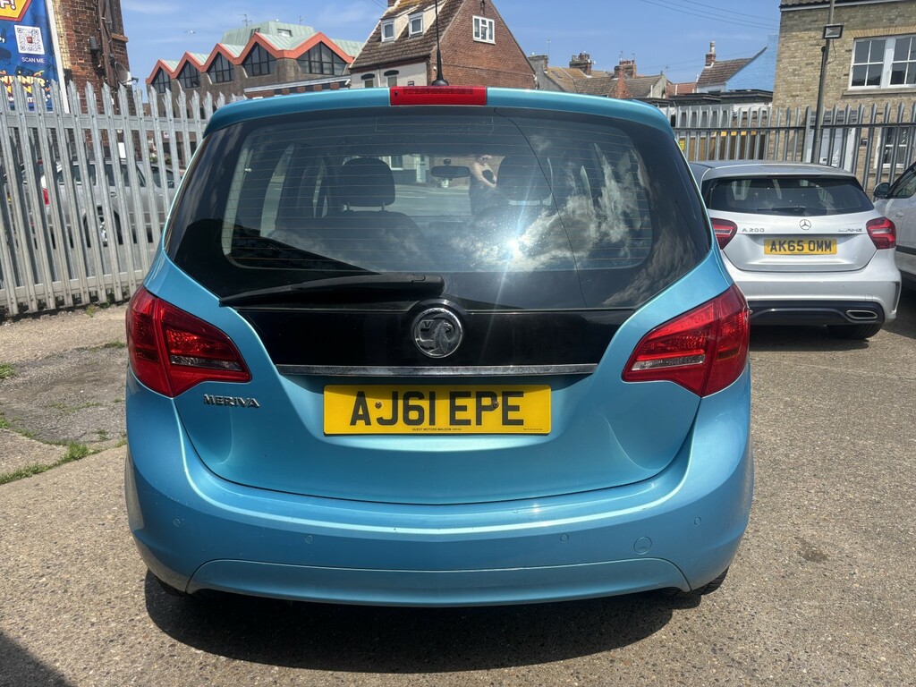 Vauxhall Meriva 1.4 Se 118 Bhp Black #7