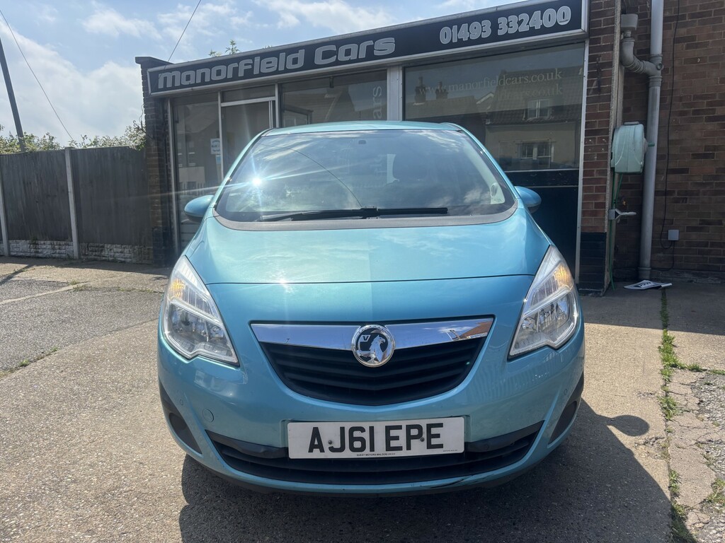 Vauxhall Meriva Mpv 1.4 16V Exclusiv 2012 Blue #2
