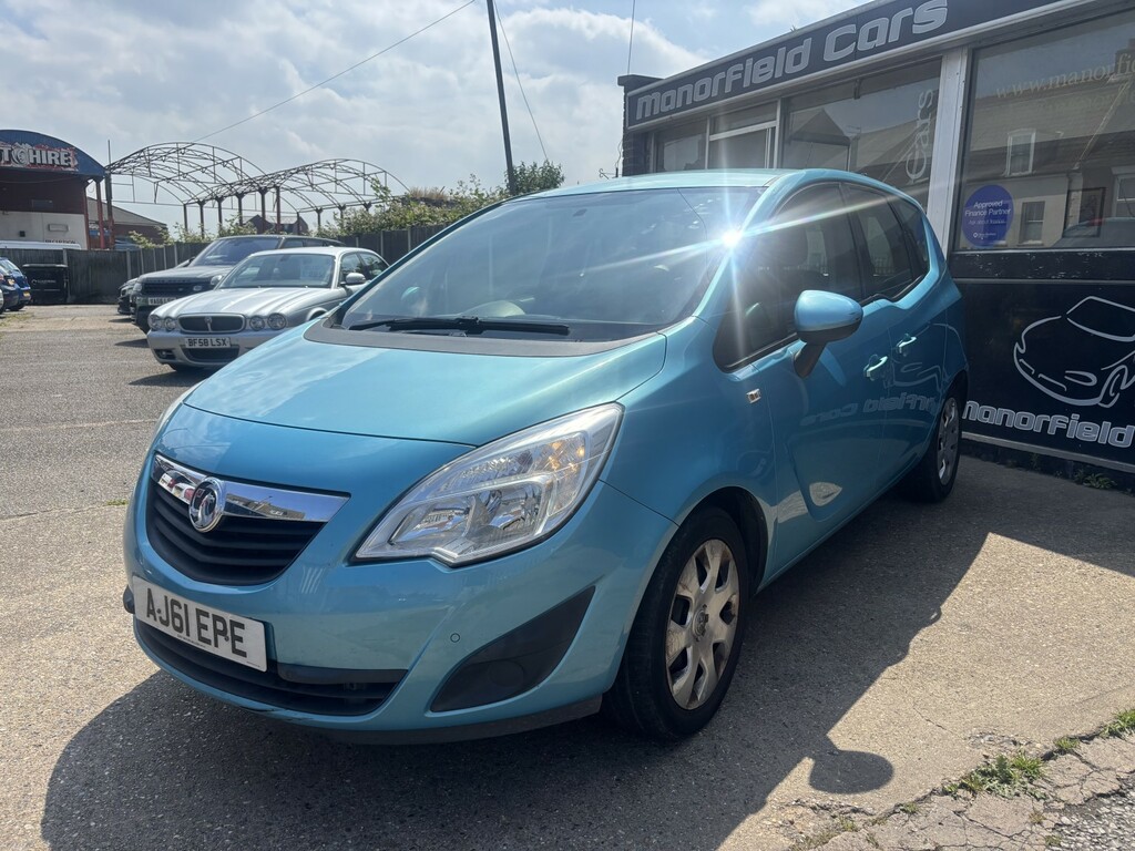 Vauxhall Meriva Mpv 1.4 16V Exclusiv 2012 Blue