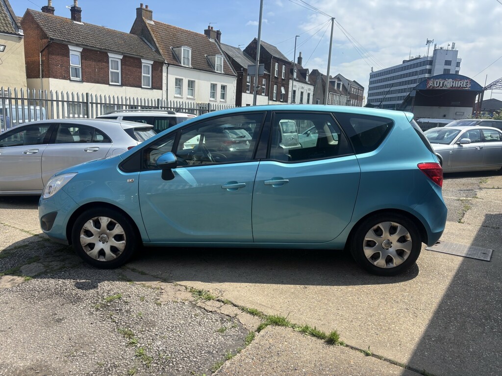 Vauxhall Meriva Mpv 1.4 16V Exclusiv 2012 Blue #5