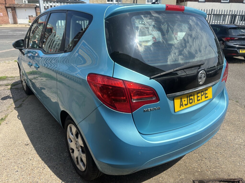 Vauxhall Meriva Mpv 1.4 16V Exclusiv 2012 Blue #6