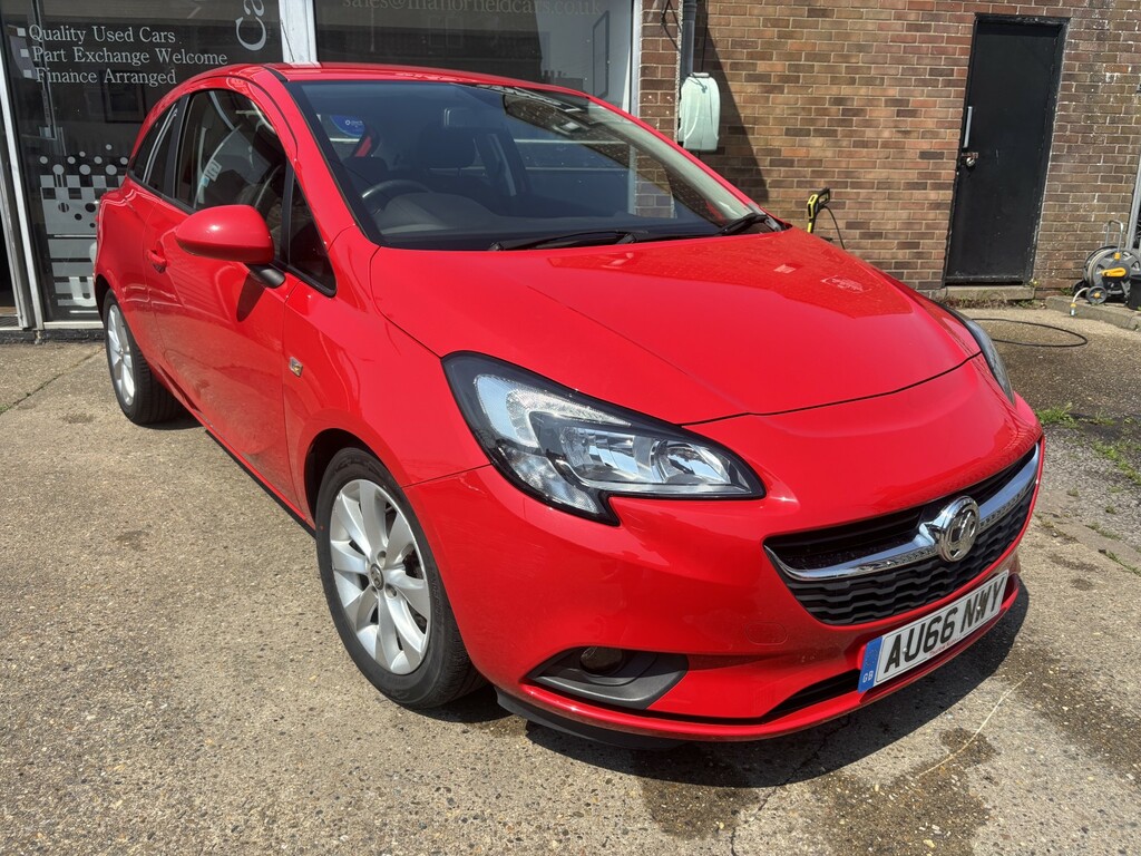 Vauxhall Corsa Hatchback 1.4 I Ecoflex Energy 2017 Red #3