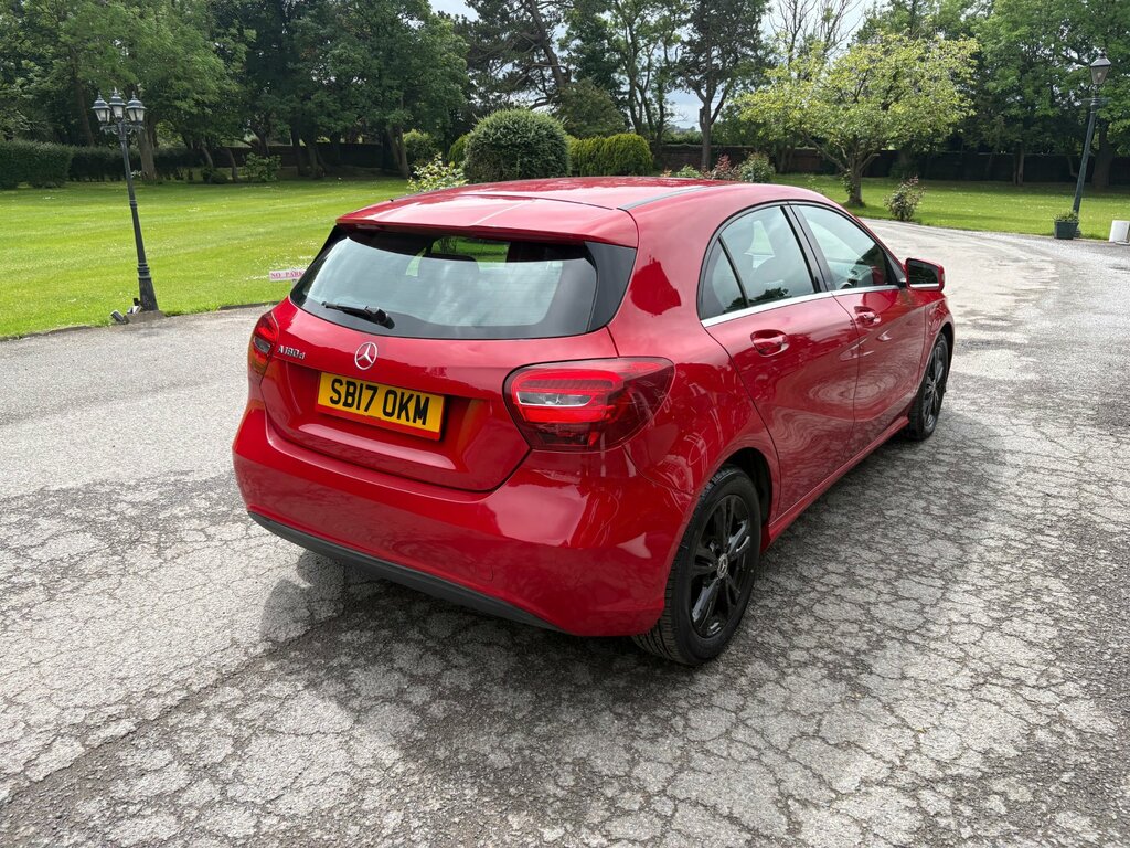 Mercedes-Benz A Class 1.5 A180d Se Hatchback Euro 6 S SB17OKM Red #4
