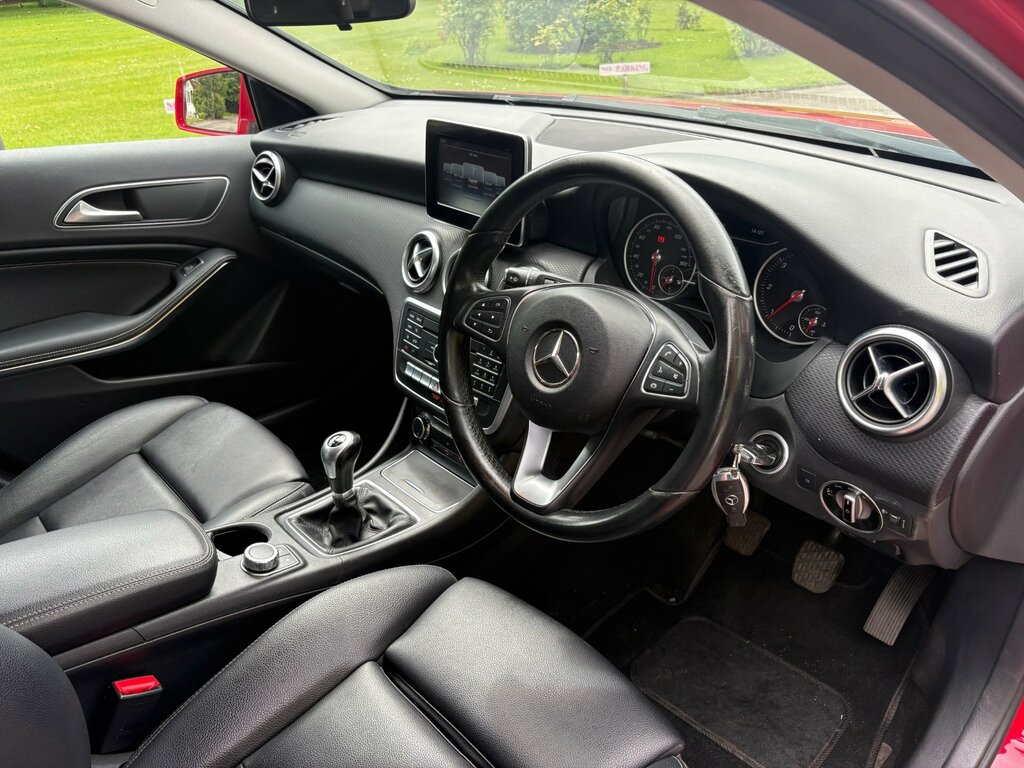 Mercedes-Benz A Class 1.5 A180d Se Hatchback Euro 6 S SB17OKM Red #6