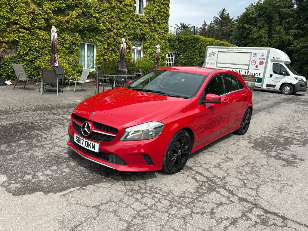 Mercedes-Benz A Class 1.5 A180d Se Hatchback Euro 6 S Red