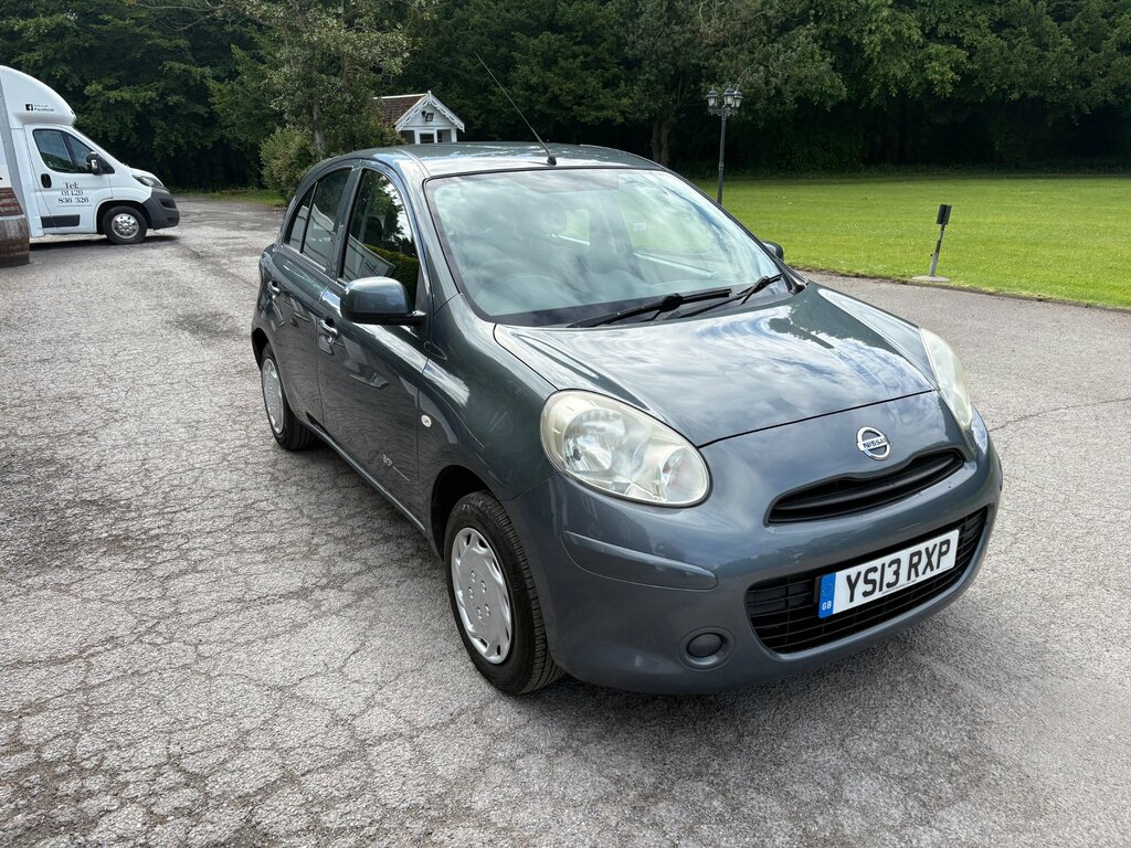 Nissan Micra 1.2 Visia Hatchback Euro 5 80 P Grey #4