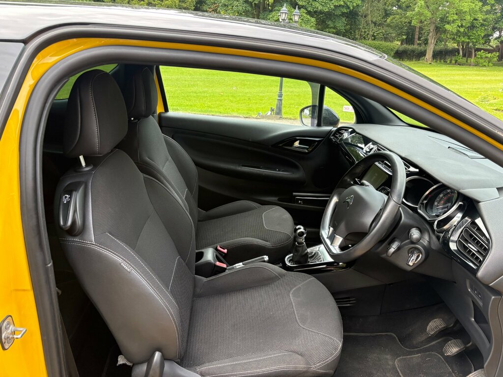 DS DS 3 1.6 Bluehdi Dstyle Nav Hatchback Yellow #6