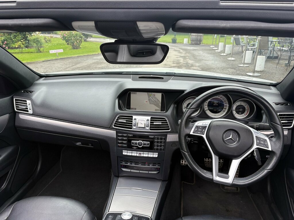 Mercedes-Benz E Class 2.1 E250 Cdi Amg Sport Cabriolet G-tron White #6