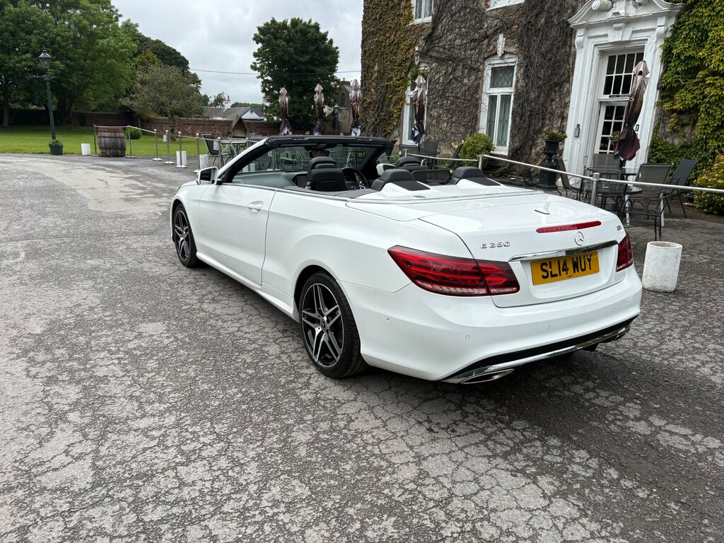 Mercedes-Benz E Class 2.1 E250 Cdi Amg Sport Cabriolet G-tron White #3