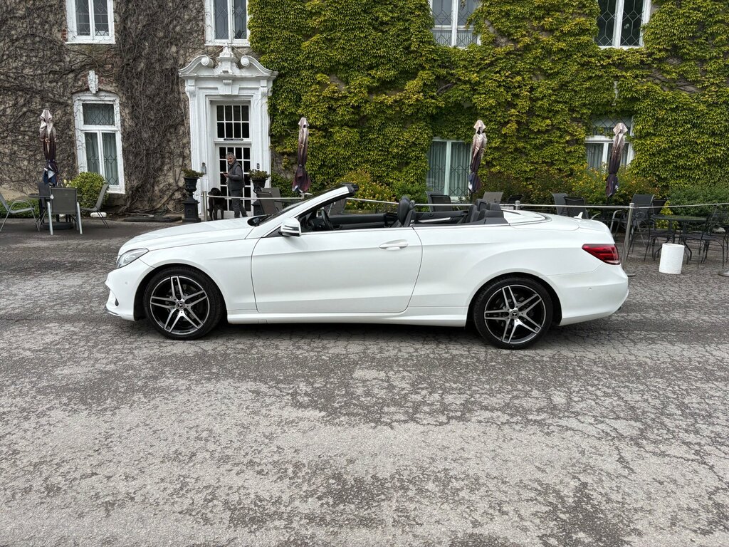 Mercedes-Benz E Class 2.1 E250 Cdi Amg Sport Cabriolet G-tron White #2