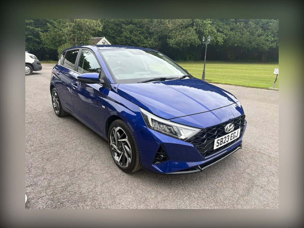 Hyundai I20 1.0 T-gdi Mhev Premium Hatchback Hybrid Blue #4