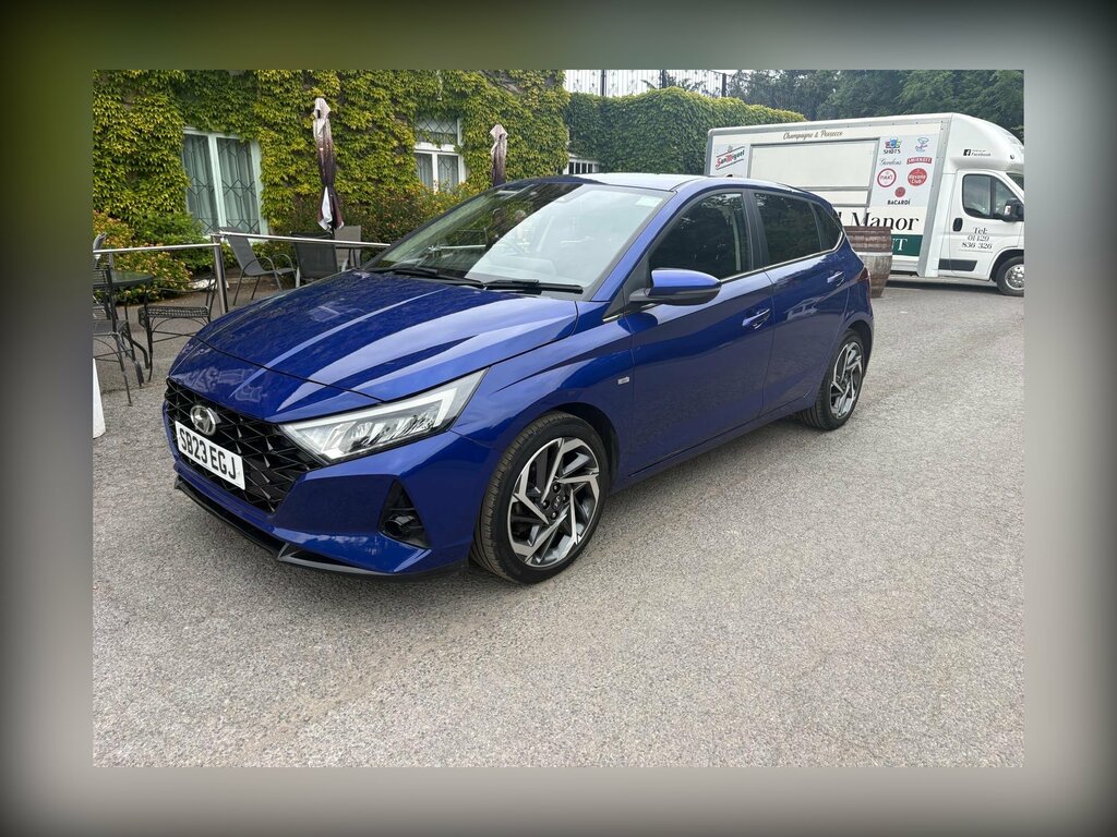 Hyundai I20 1.0 T-gdi Mhev Premium Hatchback Hybrid Blue