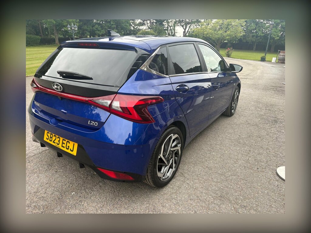 Hyundai I20 1.0 T-gdi Mhev Premium Hatchback Hybrid Blue #2