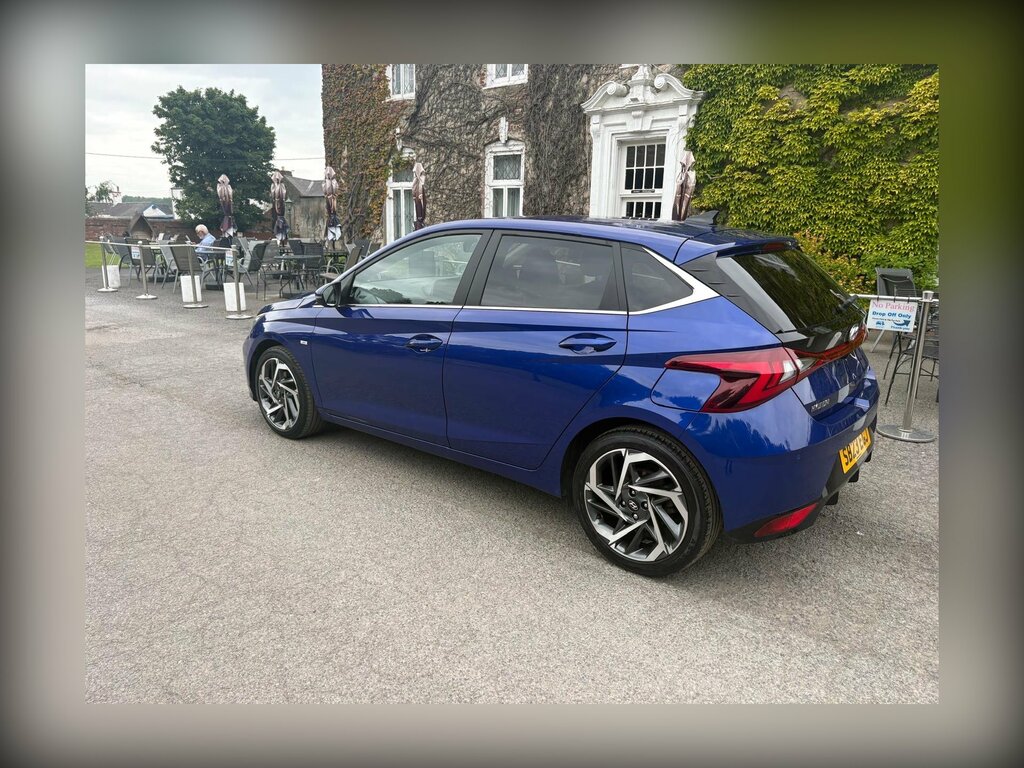 Hyundai I20 1.0 T-gdi Mhev Premium Hatchback Hybrid Blue #3